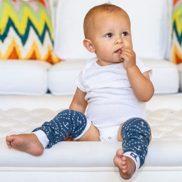 Anchors Away Blue Leggings