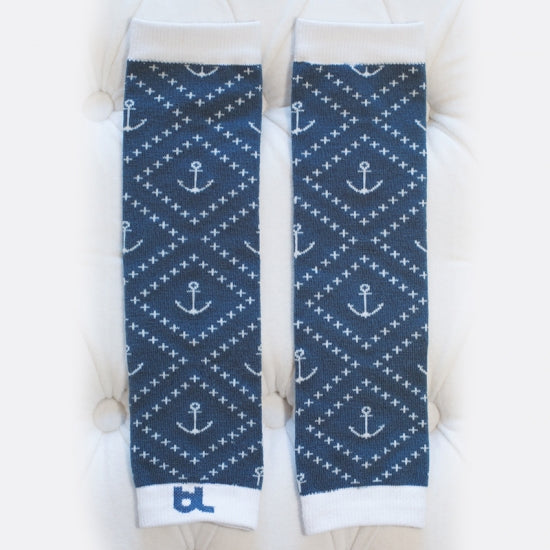 Anchors Away Blue Leggings